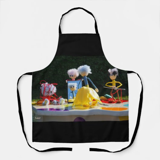 Fubby's met Tulpen jurk bij atelier. エプロン (正面)