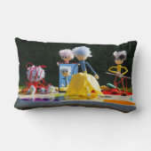 Fubby's met Tulpen jurk bij atelier. ランバークッション (裏面)