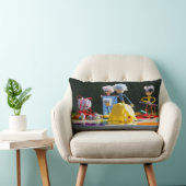 Fubby's met Tulpen jurk bij atelier. ランバークッション (椅子)