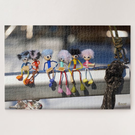 Fubby's 'New York construction workers' pose. ジグソーパズル (横)