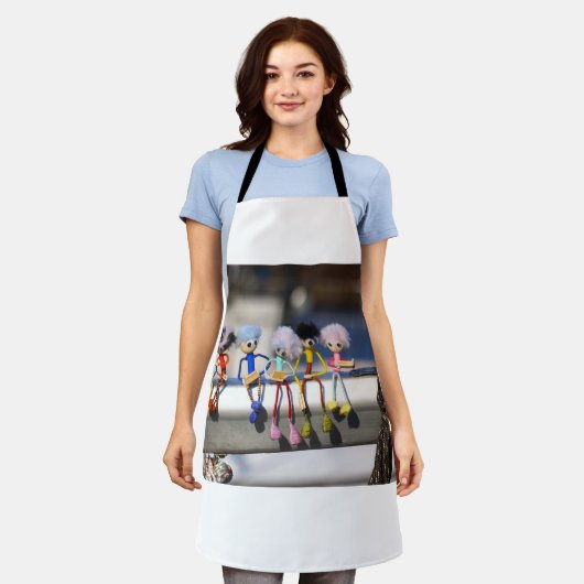 Fubby's op giek in 'Manhatten' poster. エプロン (着用した状態)