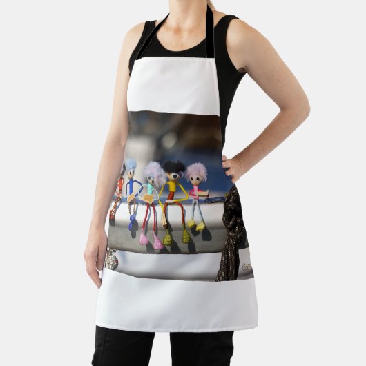 Fubby's op giek in 'Manhatten' poster. エプロン (インサイチュ)