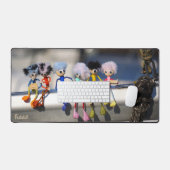 Fubby's op giek in 'Manhatten' poster. デスクマット (キーボード&マウス)