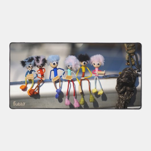 Fubby's op giek in 'Manhatten' poster. デスクマット (正面)