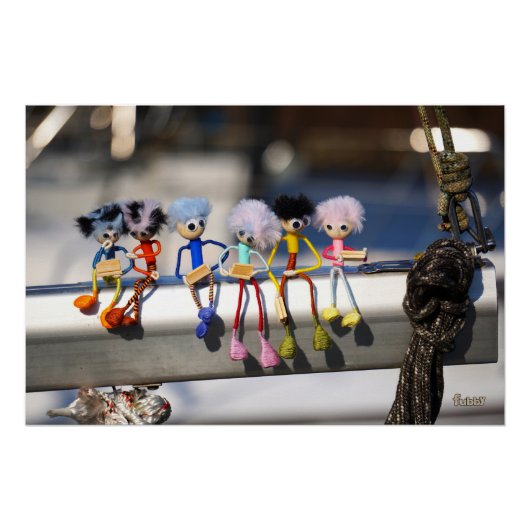 Fubby's op giek in 'Manhatten' poster. ポスター (正面)