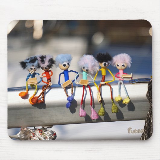 Fubby's op giek in 'Manhatten' poster. マウスパッド (正面)