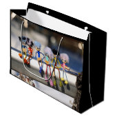 Fubby's op giek in 'Manhatten' poster. ラージペーパーバッグ (正面アングル)