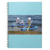 Fubby's op peddelboard dat een teenslipper is. ノートブック (正面)