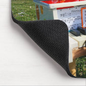 Fubby's op piano die muziek maken en dansen. マウスパッド (コーナー)