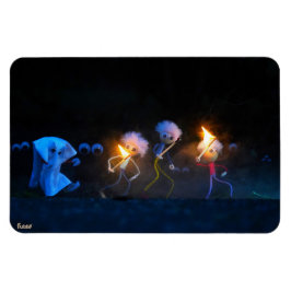 Fubby's op spooktocht, halloween grap. マグネット