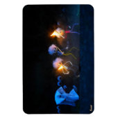 Fubby's op spooktocht, halloween grap. マグネット (縦)