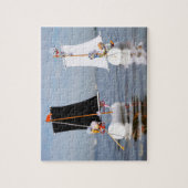 Fubby's op zee tegen plastic vervuiling. ジグソーパズル (縦)