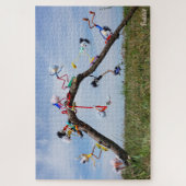 Fubby's skating and performing stunts. ジグソーパズル (縦)