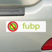 FUBP バンパーステッカー (車上)