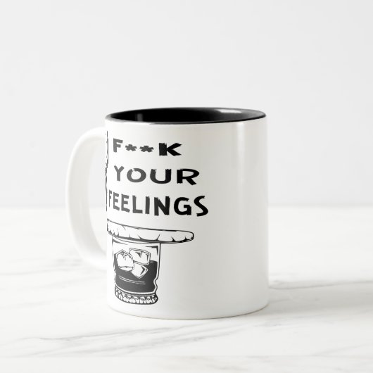 Fuc>|お客様の感覚#USAPatriotGraphics © ツートーンマグカップ (正面左)