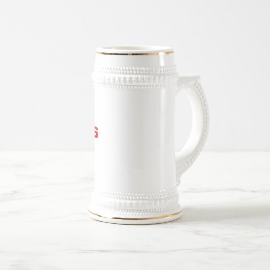 Fuchsの姓 ビールジョッキ (正面右)