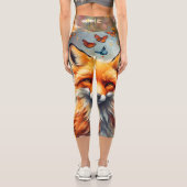 Fuchs auf der Wiese カプリレギンス (裏面)