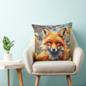 Fuchs auf der Wiese クッション (椅子)