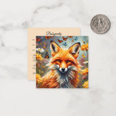 Fuchs auf der Wiese ノートカード (正面/裏面インサイチュ)