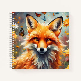 Fuchs auf der Wiese ノートブック