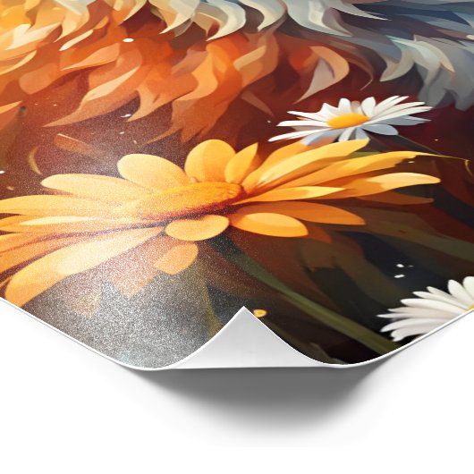 Fuchs auf der Wiese フォトプリント (角)