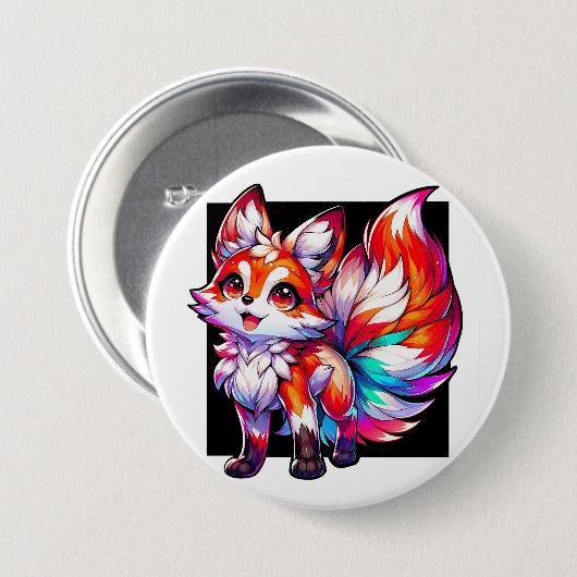 Fuchs Button 缶バッジ (正面&裏面)