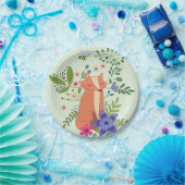 Fuchs im Wald ペーパープレート (パーティー)