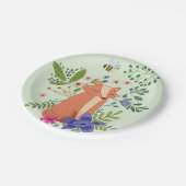 Fuchs im Wald ペーパープレート (アングル)