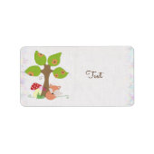 Fuchs unterm Baum ラベル (正面)