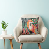 Fuchs Zauberwald Hand-Painted Nature Illustrations クッション (椅子)