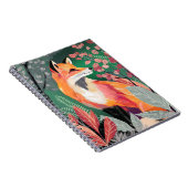 Fuchs Zauberwald Hand-Painted Nature Illustrations ノートブック (右側)