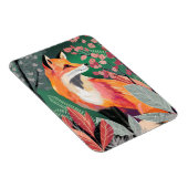 Fuchs Zauberwald Hand-Painted Nature Illustrations マグネット (右側)