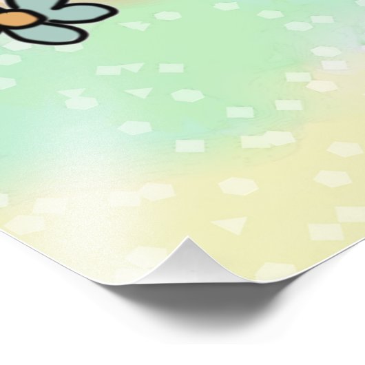 Füchse mit Baum  フォトプリント (角)