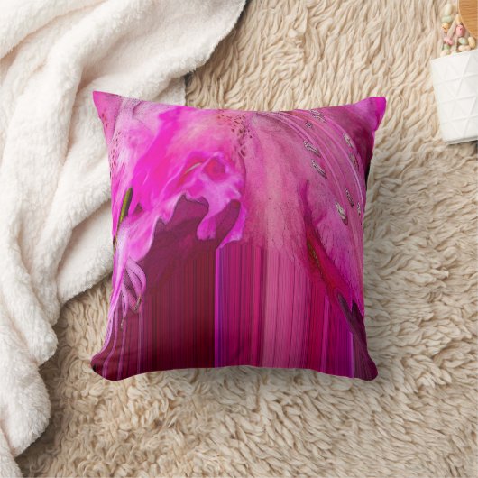 Fuchsia fantasy クッション (ブランケット)