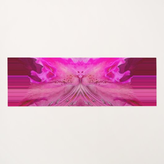 Fuchsia fantasy ヨガマット (裏面(横))