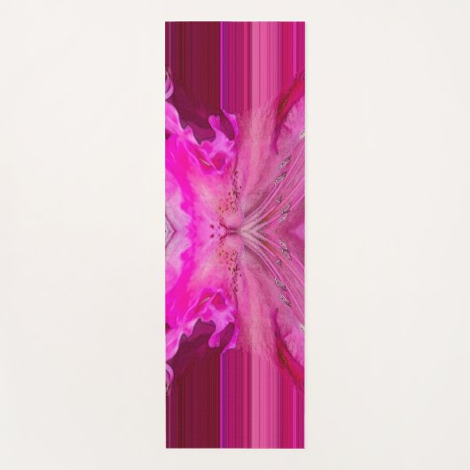 Fuchsia fantasy ヨガマット (正面)