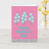 Fuchsia Field Mothers Day Card カード (黄色い花)