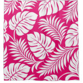 Fuchsia Palm シャワーカーテン (正面)