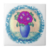 Fuchsia Poppy tile タイル (正面)