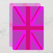 Fuchsia Union Jack (正面/裏面)