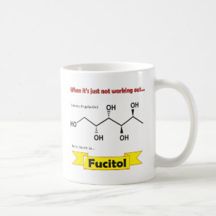 Fucitolのオーガニックな分子 コーヒーマグカップ