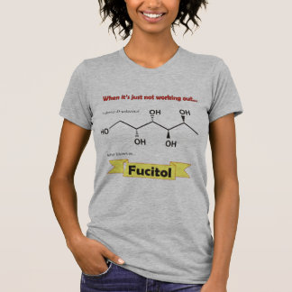 Fucitolのオーガニックな分子 Tシャツ
