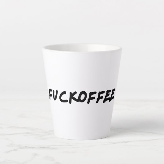 Fuckoffee カフェラテマグ (正面)