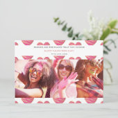 Fucshia Heart Best Friends Photo Happy Valentine's (スタンド正面)