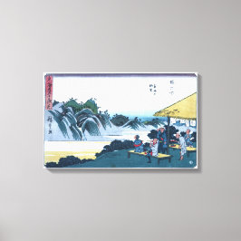 Fudesute山の日本語Ukiyo-e キャンバスプリント