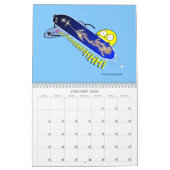 "Fudsy"は- 12か月のカレンダーに直面します カレンダー (1月 2026)