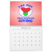 "Fudsy"は- 12か月のカレンダーに直面します カレンダー (2月 2026)