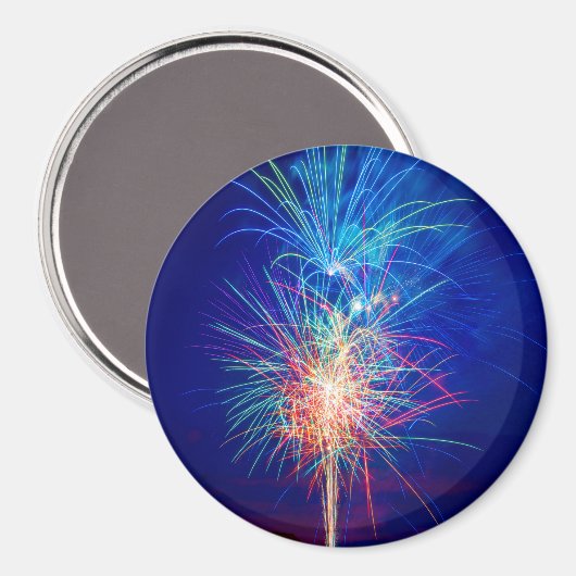 Fuegos artificiales a la puesta de sol マグネット (正面/裏面)