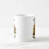 Fuel for Wanderers Retro Gas Pump Art コーヒーマグカップ (中央)