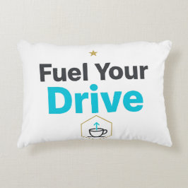 Fuel Your Drive Motivational  - Daily Inspiration  アクセントクッション